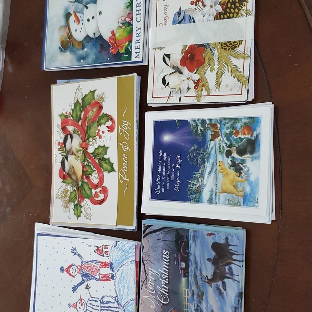 50+Assorted Christmas Cards